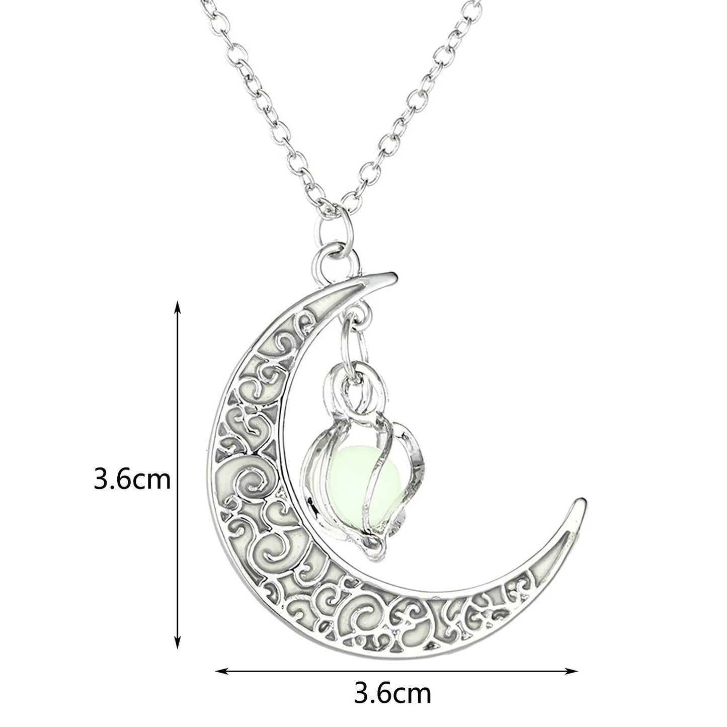 Luminous Moon Necklace