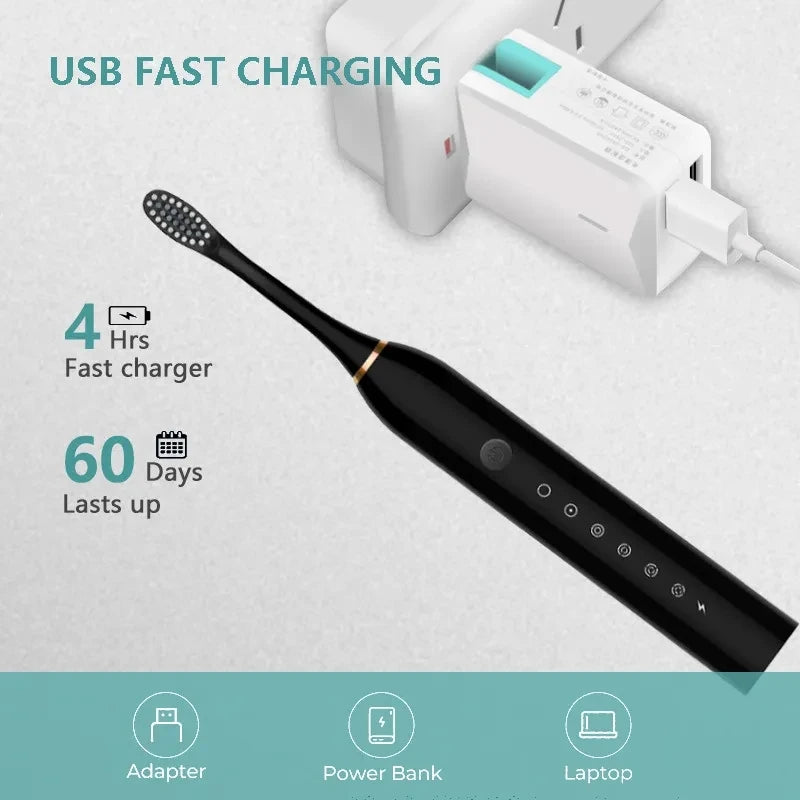 Electric Toothbrush Smart Timing Tooth Brush