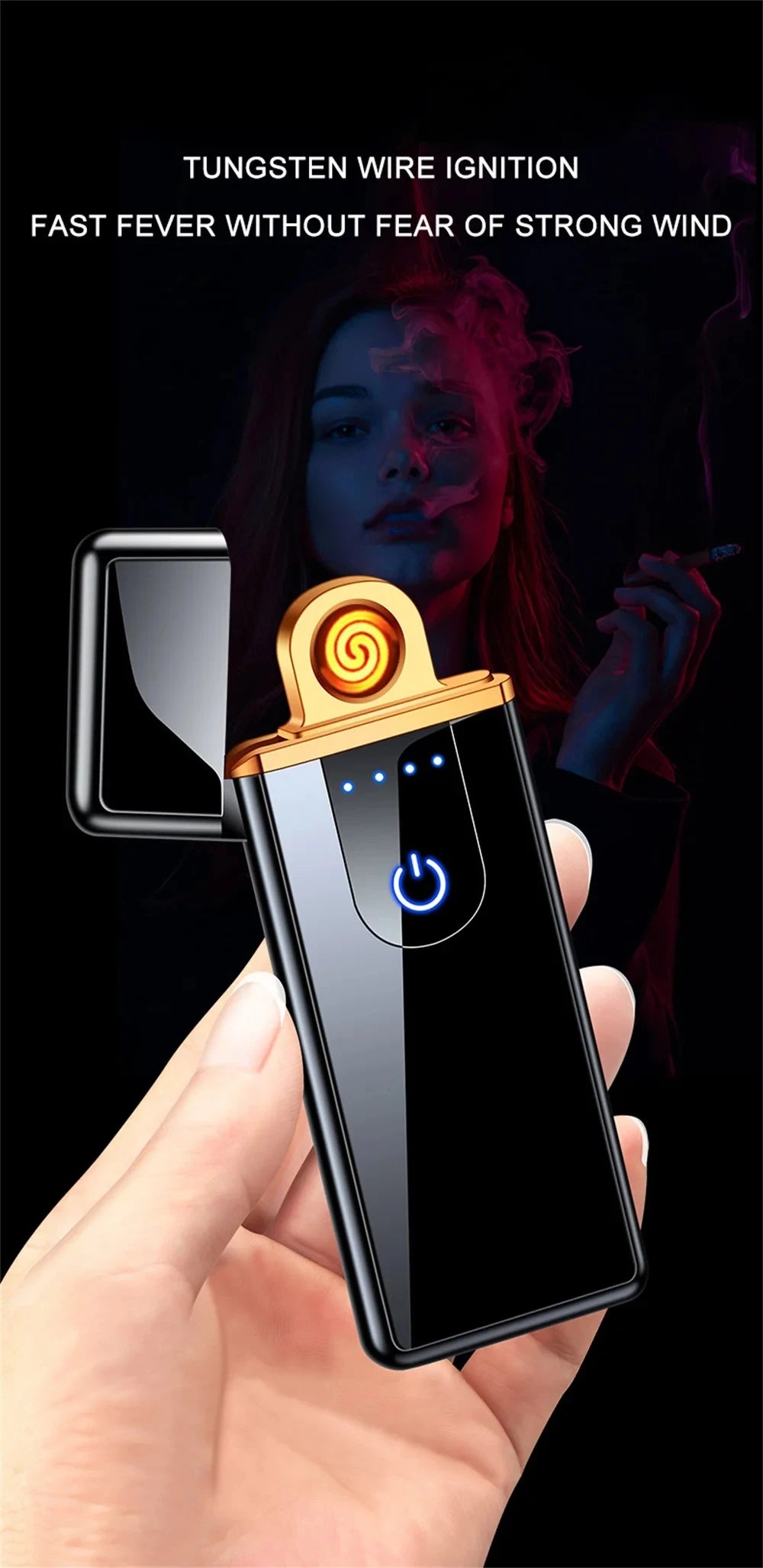 Electric Windproof Lighter