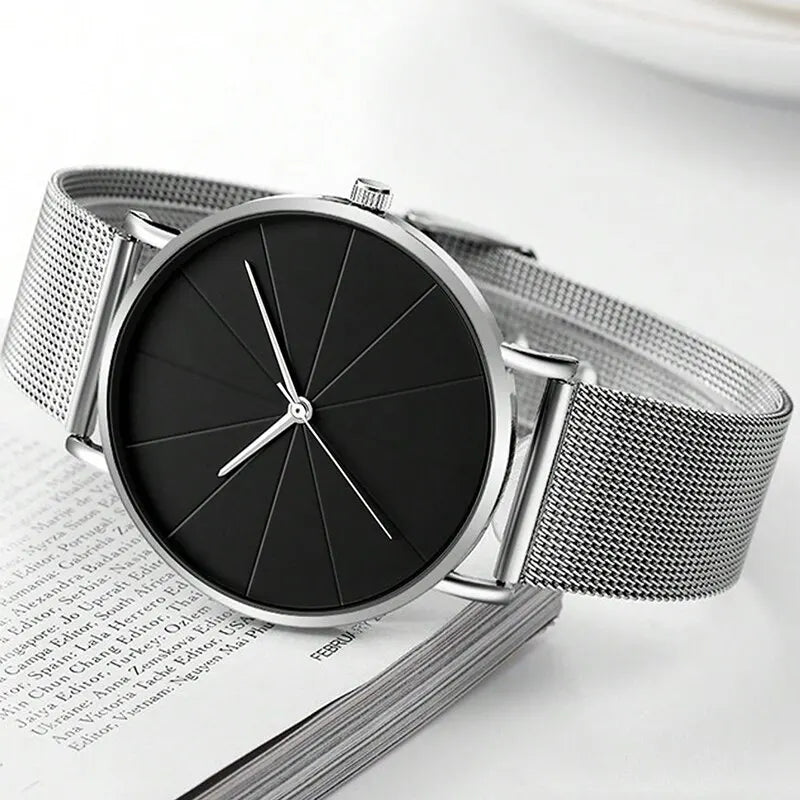 Mens Fashion Business Quartz Wristwatch