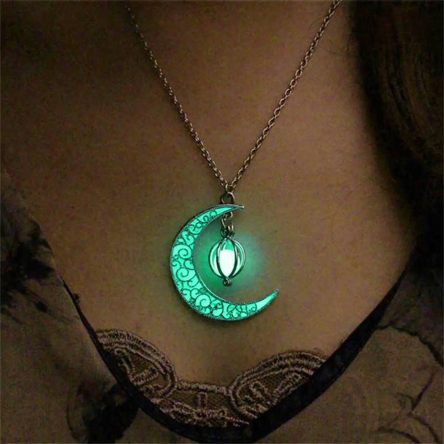 Luminous Moon Necklace