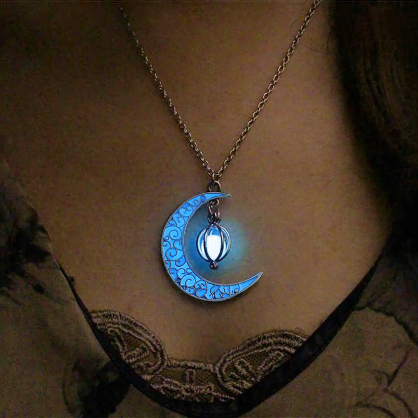 Luminous Moon Necklace