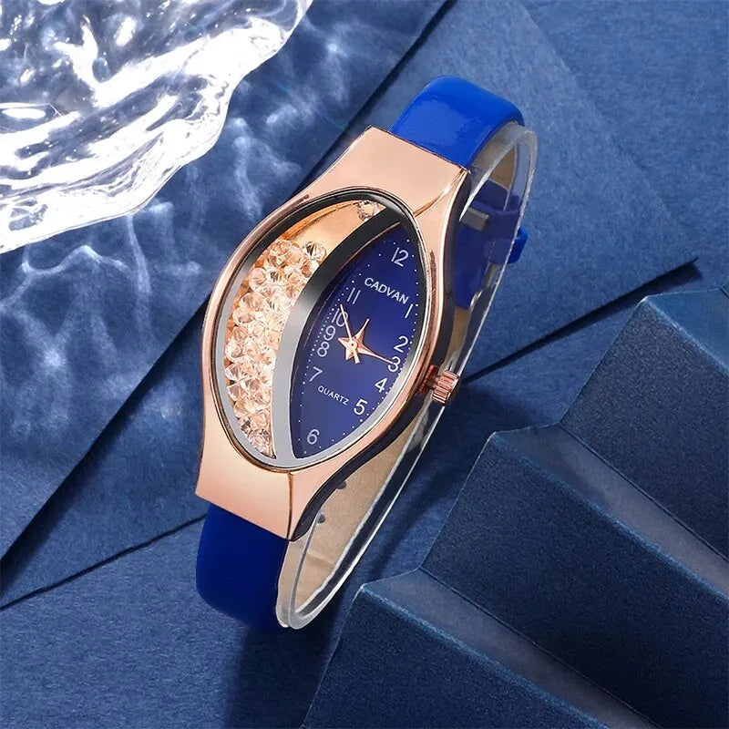 Set Women Fashion Quartz Watch