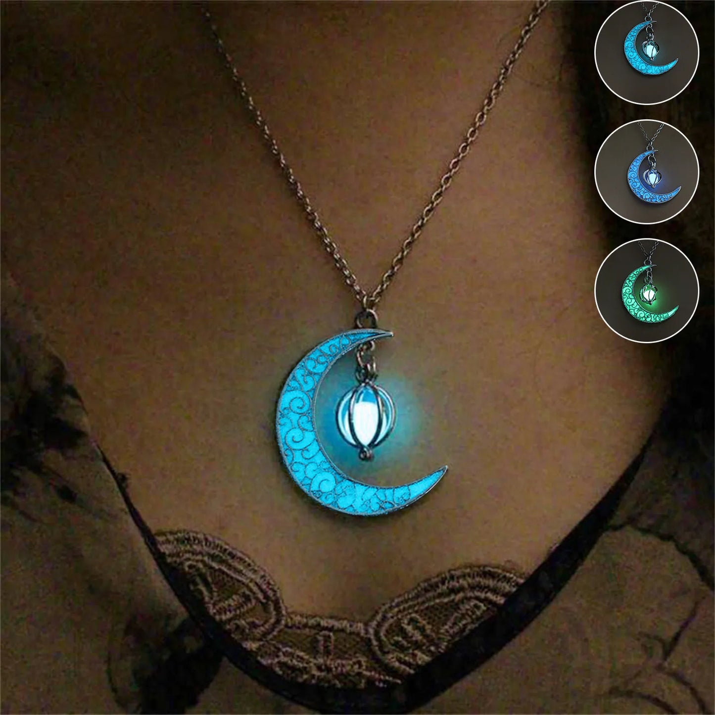 Luminous Moon Necklace