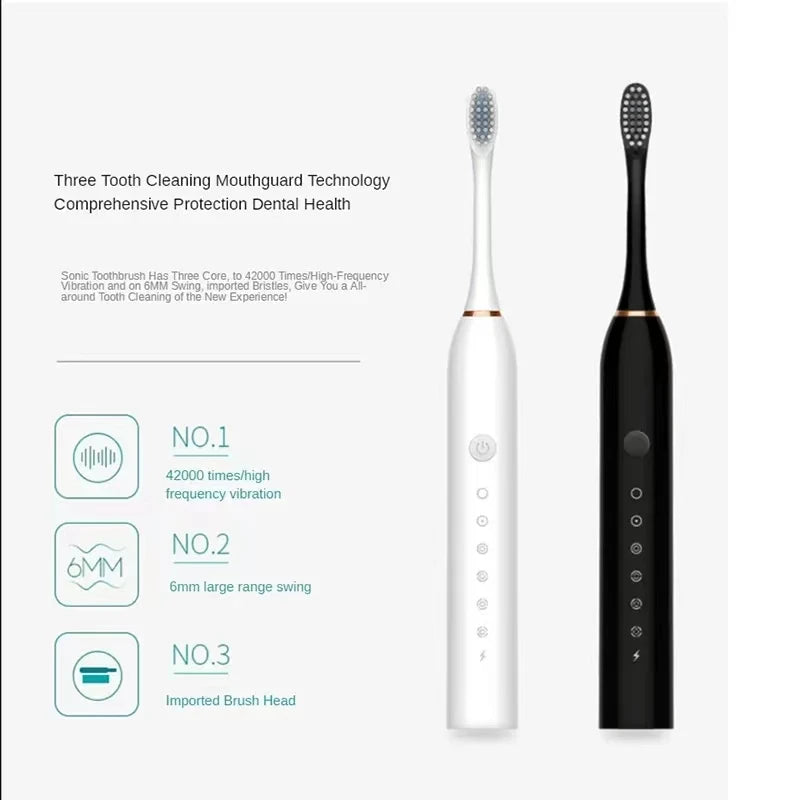 Electric Toothbrush Smart Timing Tooth Brush